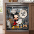 Funny Personalized Mouse Dishwasher Cover Custom Name Gift Dishwasher Cover GradoCreations