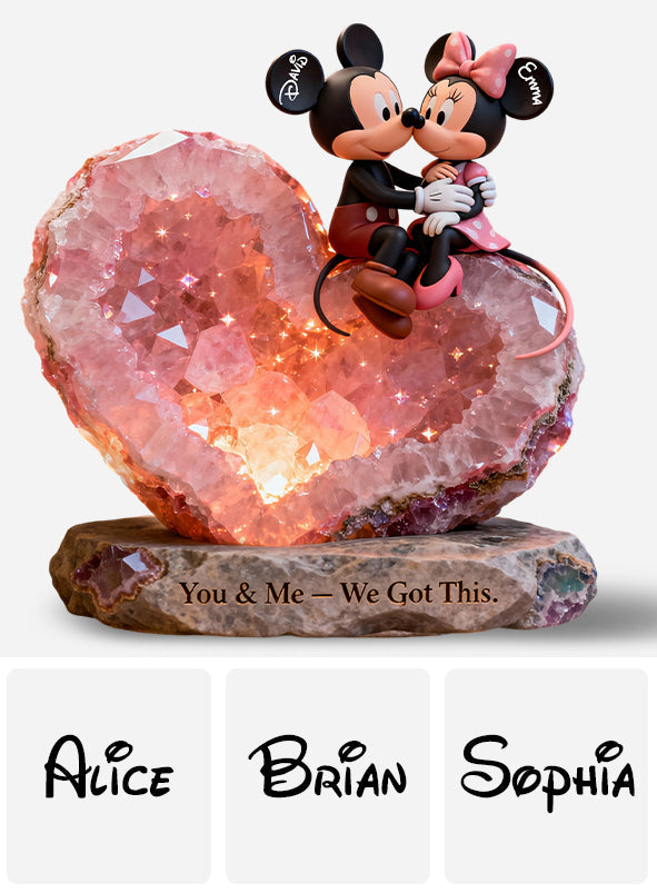 Personalized Acrylic Heart Plaque with Custom Names Gift Custom Shaped Acrylic Plaque GradoCreations
