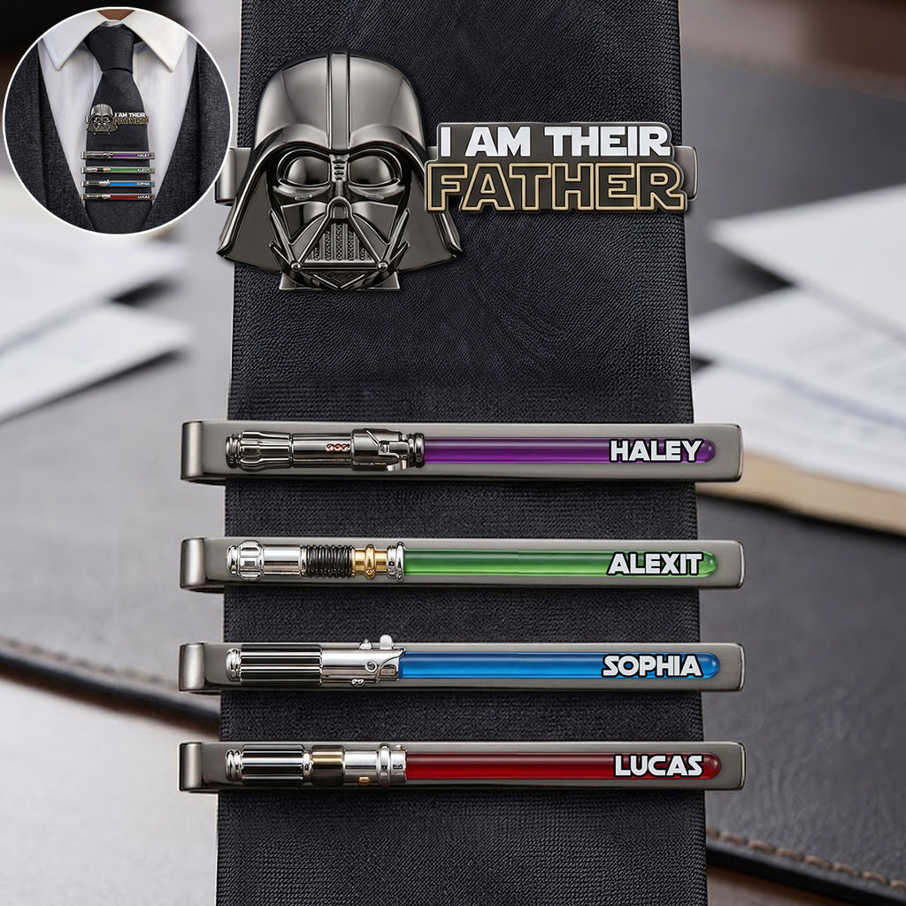 Personalized Stainless Steel Tie Clip Custom Gift for Dad Tie Clip GradoCreations