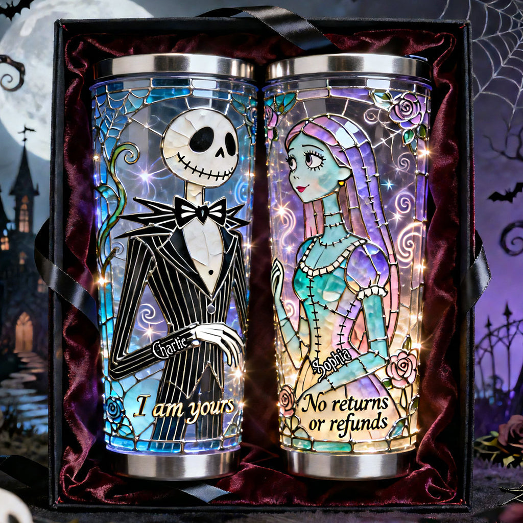Personalized Nightmare Tumbler Custom Name Gift for Couples Tumbler GradoCreations