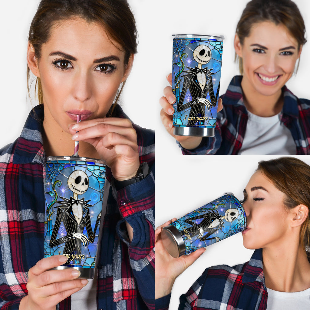 Personalized Nightmare Tumbler Custom Name Gift for Couples Tumbler GradoCreations