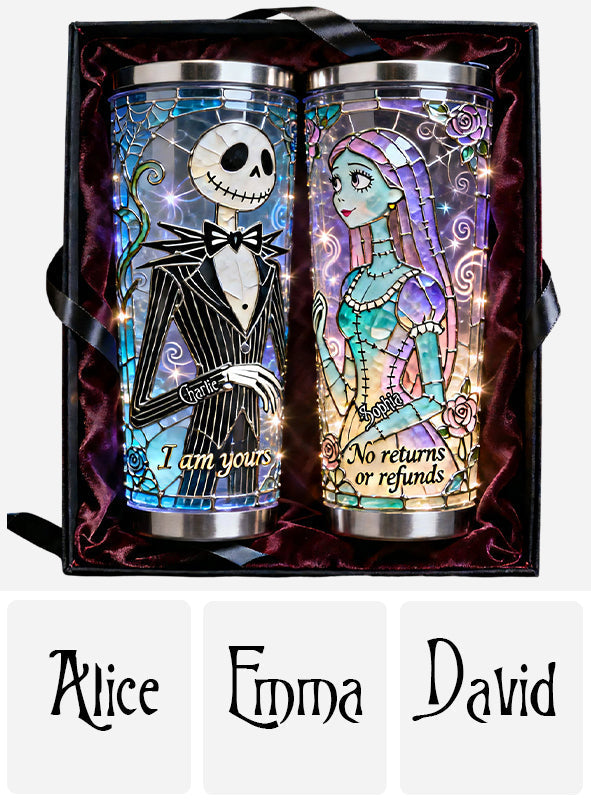 Personalized Nightmare Tumbler Custom Name Gift for Couples Tumbler GradoCreations