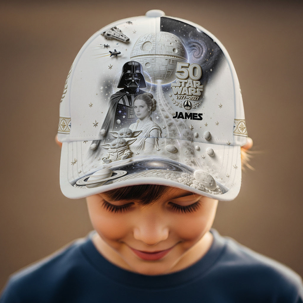 Personalized 50th Anniversary Star Wars Classic Cap Gift Classic Cap GradoCreations