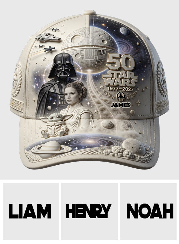 Personalized 50th Anniversary Star Wars Classic Cap Gift Classic Cap GradoCreations