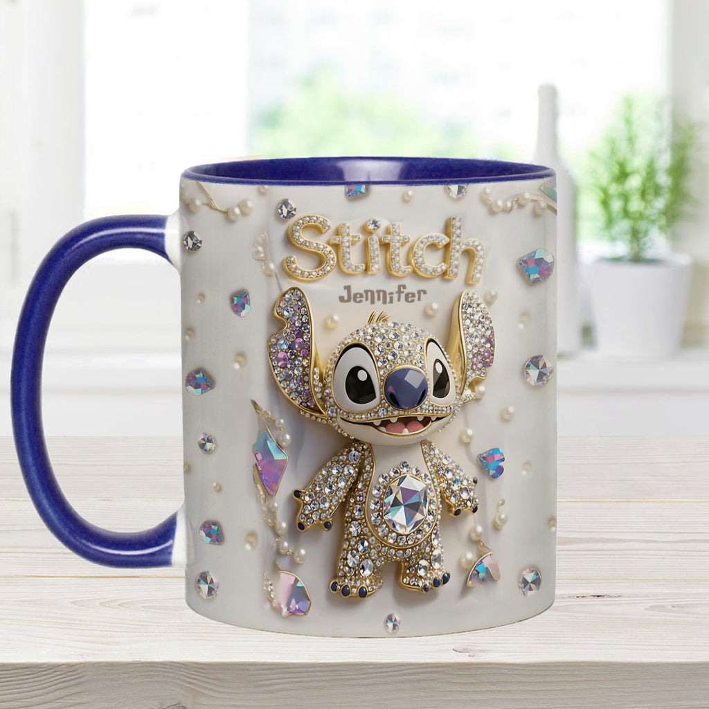 Personalized Magical Mouse Accent Mug Custom Name Gift Accent Mug GradoCreations