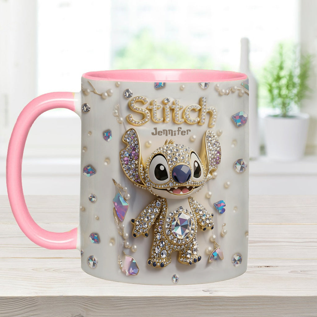 Personalized Magical Mouse Accent Mug Custom Name Gift Accent Mug GradoCreations