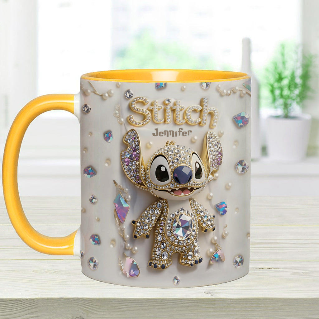 Personalized Magical Mouse Accent Mug Custom Name Gift Accent Mug GradoCreations