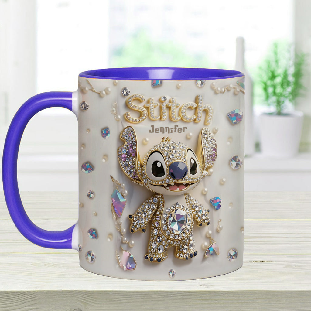 Personalized Magical Mouse Accent Mug Custom Name Gift Accent Mug GradoCreations