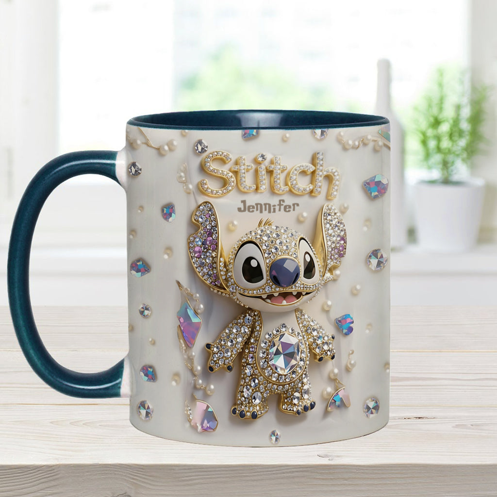 Personalized Magical Mouse Accent Mug Custom Name Gift Accent Mug GradoCreations