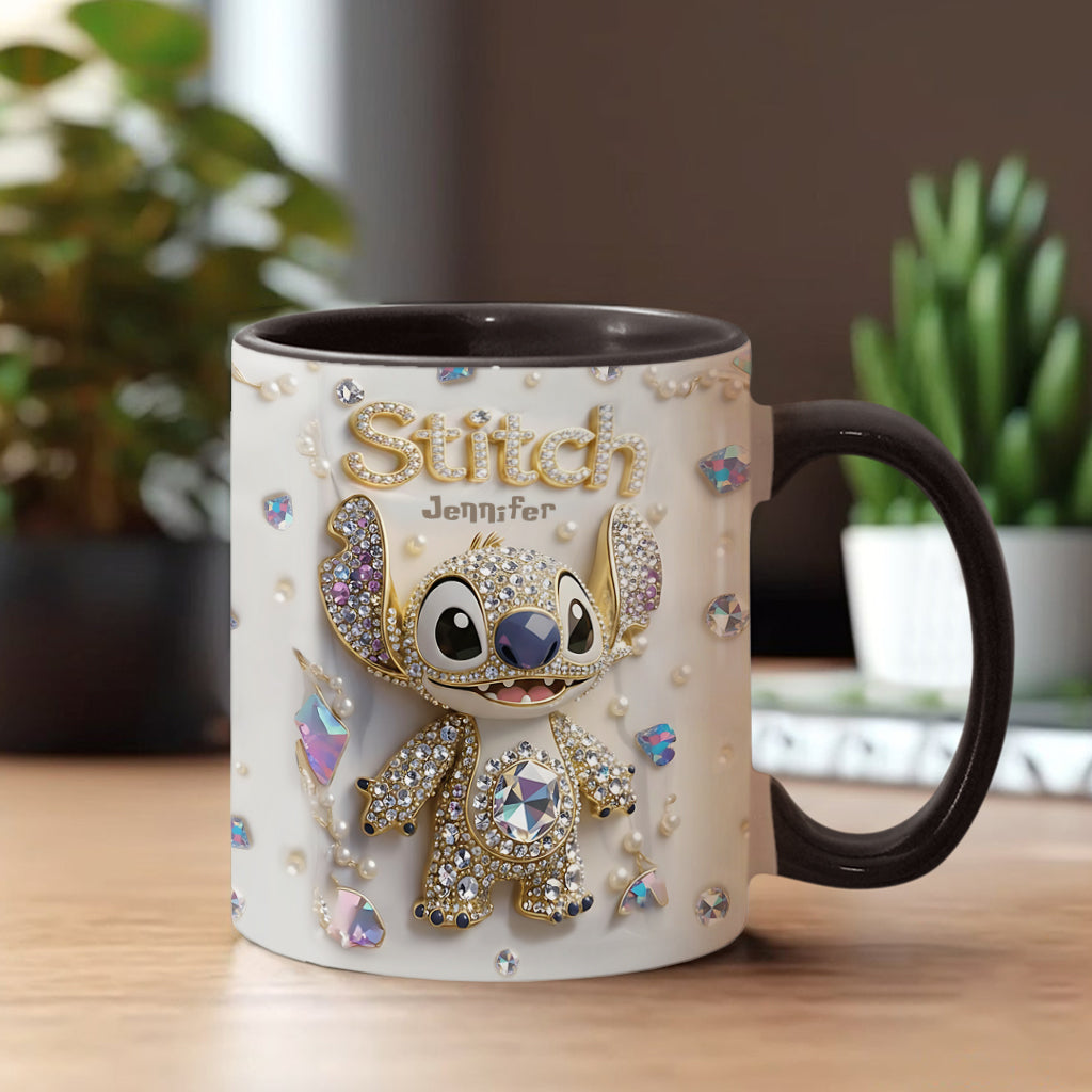 Personalized Magical Mouse Accent Mug Custom Name Gift Accent Mug GradoCreations