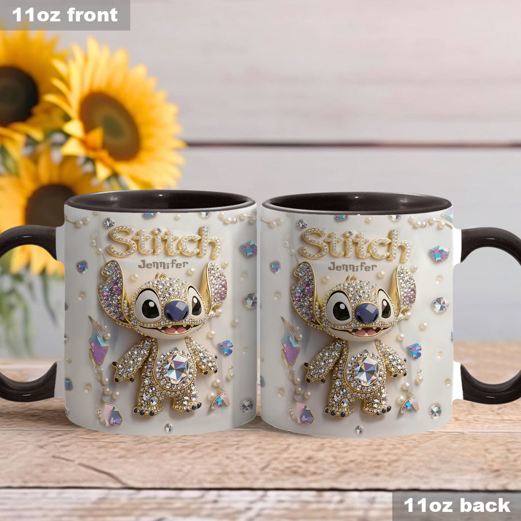 Personalized Magical Mouse Accent Mug Custom Name Gift Accent Mug GradoCreations