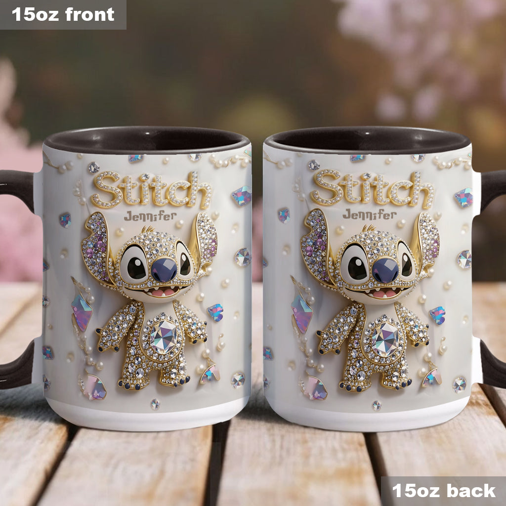 Personalized Magical Mouse Accent Mug Custom Name Gift Accent Mug GradoCreations