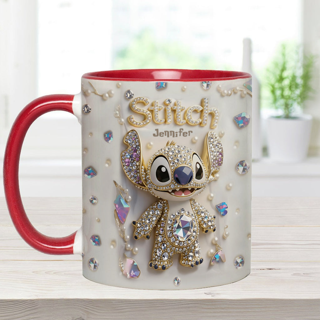 Personalized Magical Mouse Accent Mug Custom Name Gift Accent Mug GradoCreations
