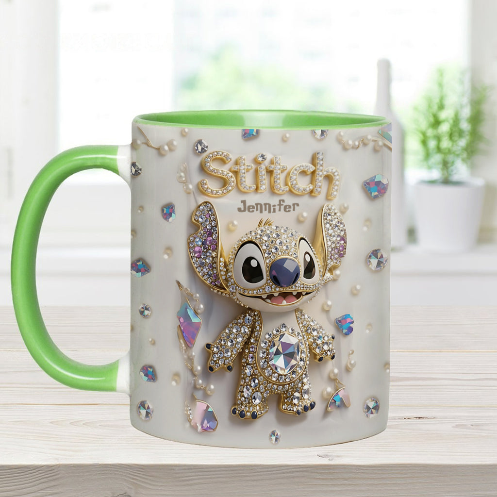 Personalized Magical Mouse Accent Mug Custom Name Gift Accent Mug GradoCreations