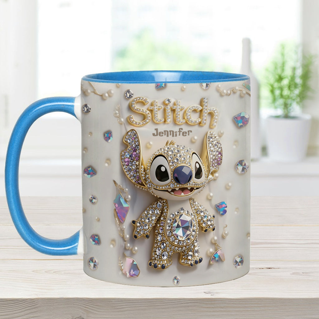 Personalized Magical Mouse Accent Mug Custom Name Gift Accent Mug GradoCreations