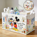 Personalized Rectangle Storage Basket Custom Design for Laundry Rectangle Storage Basket GradoCreations