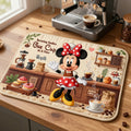 Personalized Minnie Mouse Coffee Placemat Custom Name Gift for Mom Placemat GradoCreations