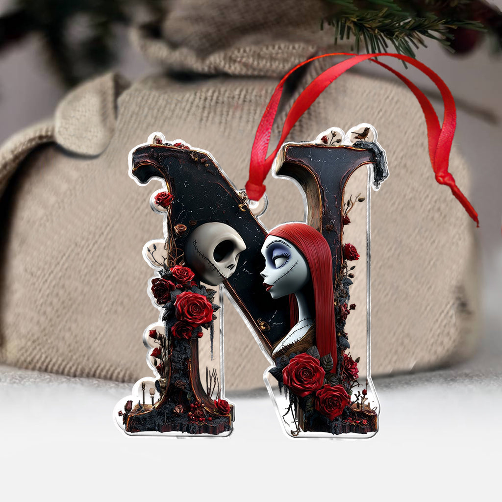Personalized Acrylic Nightmare Before Christmas Ornament Gift Ornament GradoCreations
