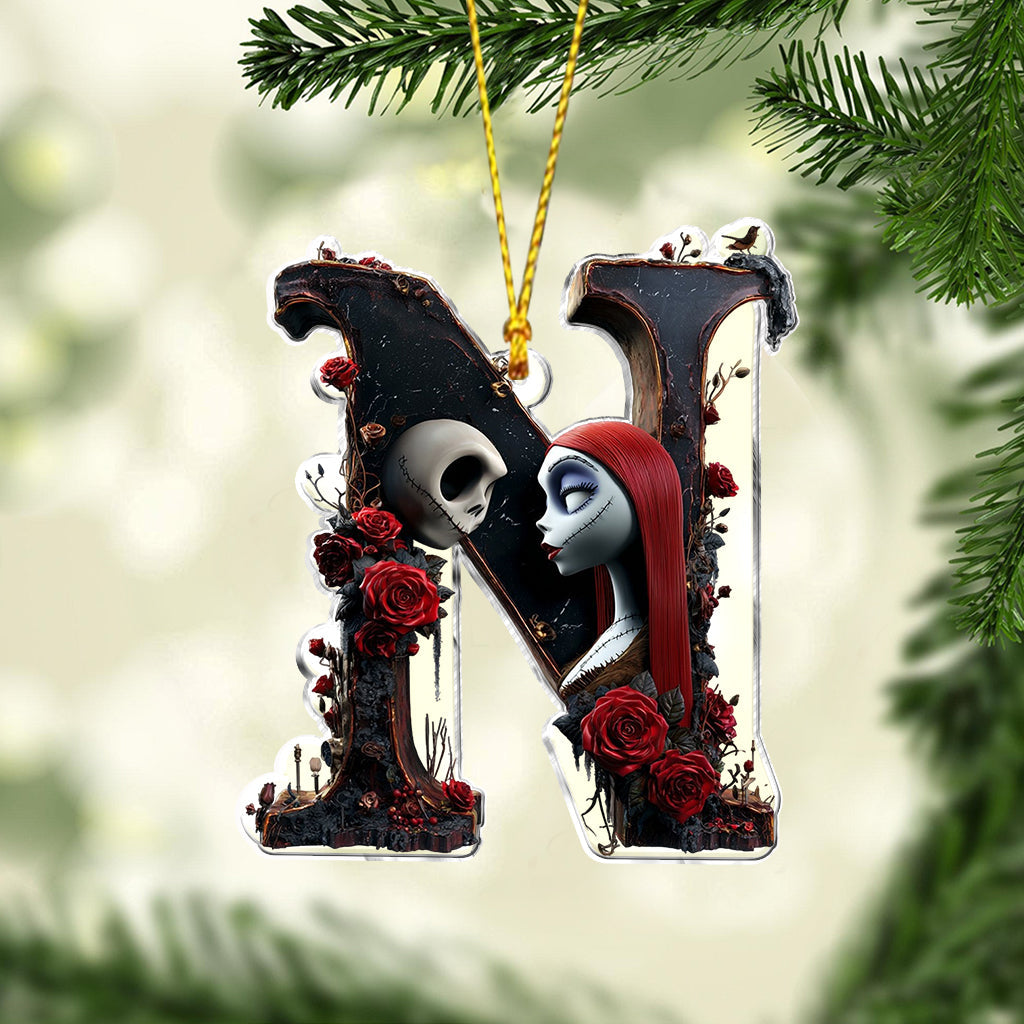 Personalized Acrylic Nightmare Before Christmas Ornament Gift Ornament GradoCreations