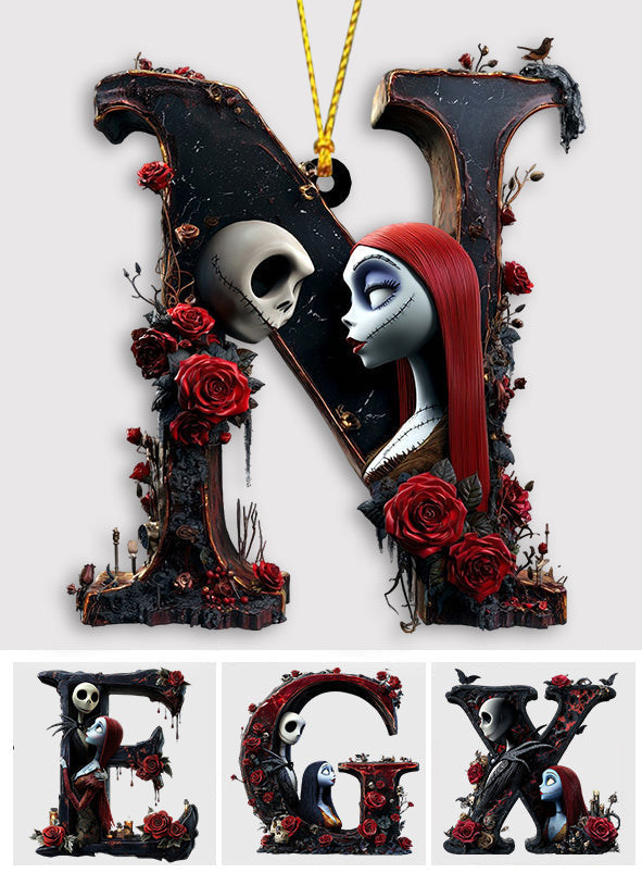 Personalized Acrylic Nightmare Before Christmas Ornament Gift Ornament GradoCreations