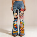 Personalized Disney Flare Leggings Custom Name Gift for Kids Flare Leggings GradoCreations
