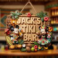 Custom Shaped Personalized Wood Sign for Home Bar Decor Wood Sign GradoCreations