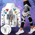 Personalized Nightmare Hoodie & Leggings Set with Custom Name for Fans Hoodie & Leggings GradoCreations