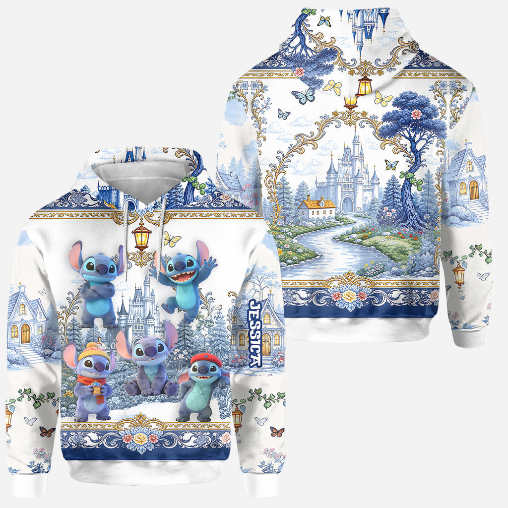 Personalized Ohana Hoodie and Leggings Set for Family Gift Hoodie & Leggings GradoCreations
