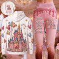 Personalized Disney Mouse Hoodie and Leggings Set for Girls Hoodie & Leggings GradoCreations