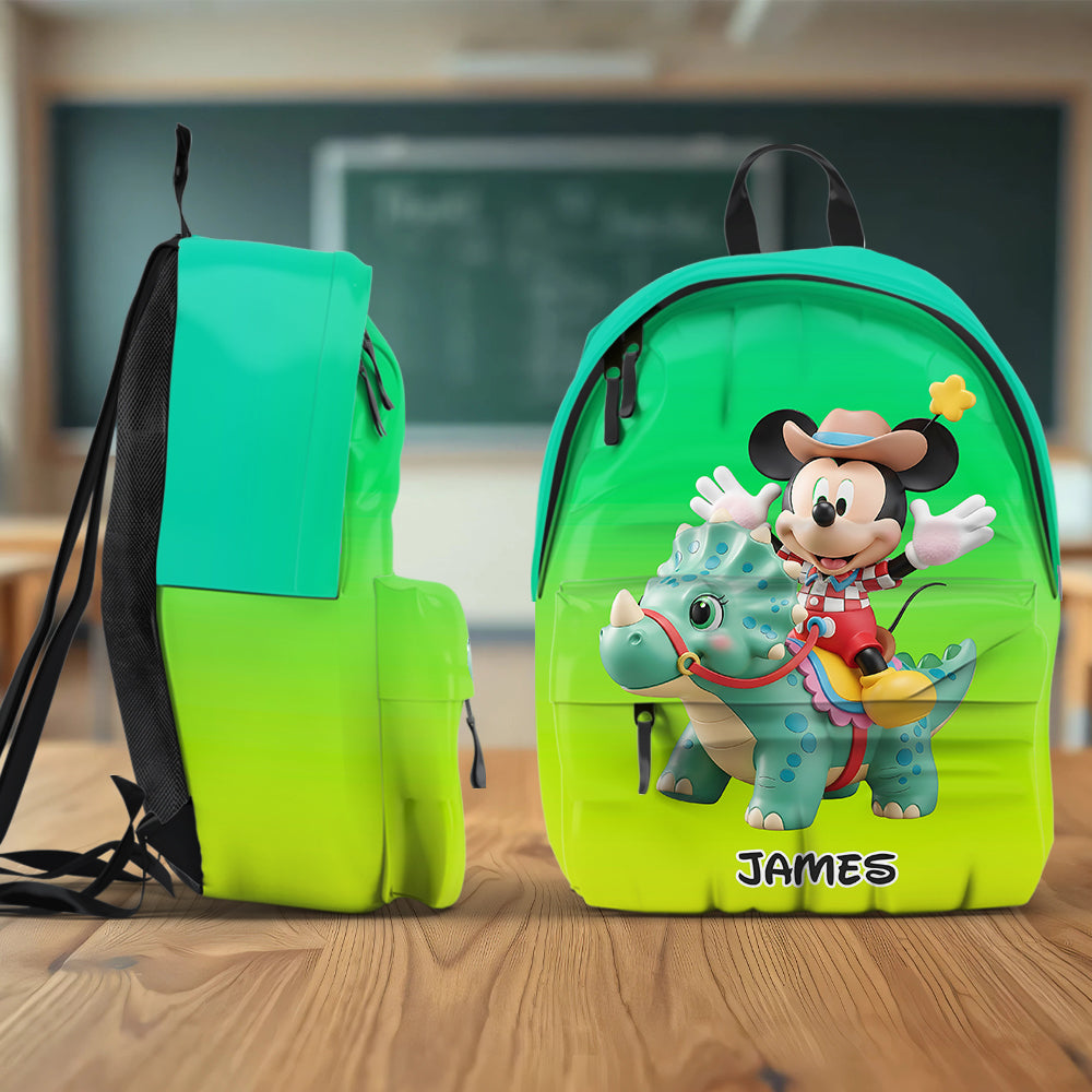 Personalized Kids Classic Cap & Backpack Set with Name Classic Cap & Backpack GradoCreations