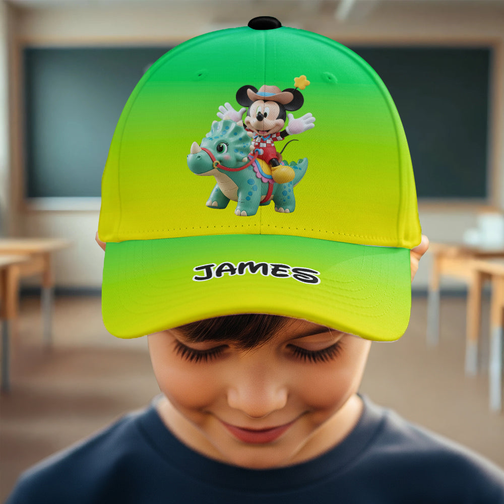 Personalized Kids Classic Cap & Backpack Set with Name Classic Cap & Backpack GradoCreations