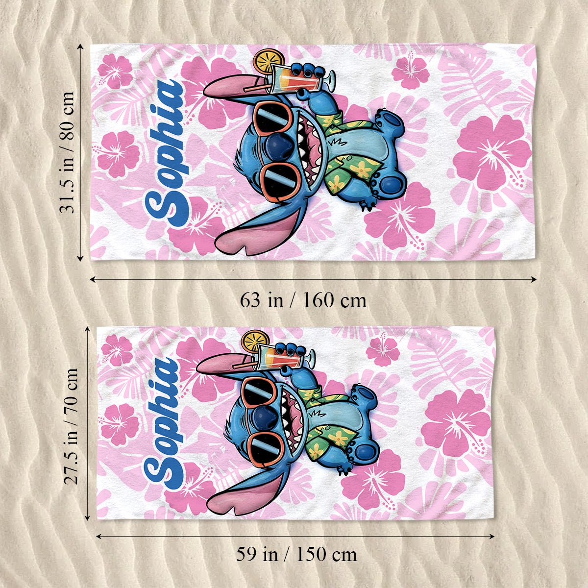 Personalized Women's Ohana Swimsuit & Quick-Dry Beach Towel Set Women Swimming Bodysuit & Beach Towel GradoCreations