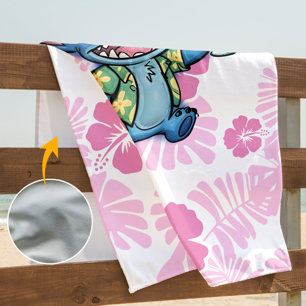 Personalized Women's Ohana Swimsuit & Quick-Dry Beach Towel Set Women Swimming Bodysuit & Beach Towel GradoCreations