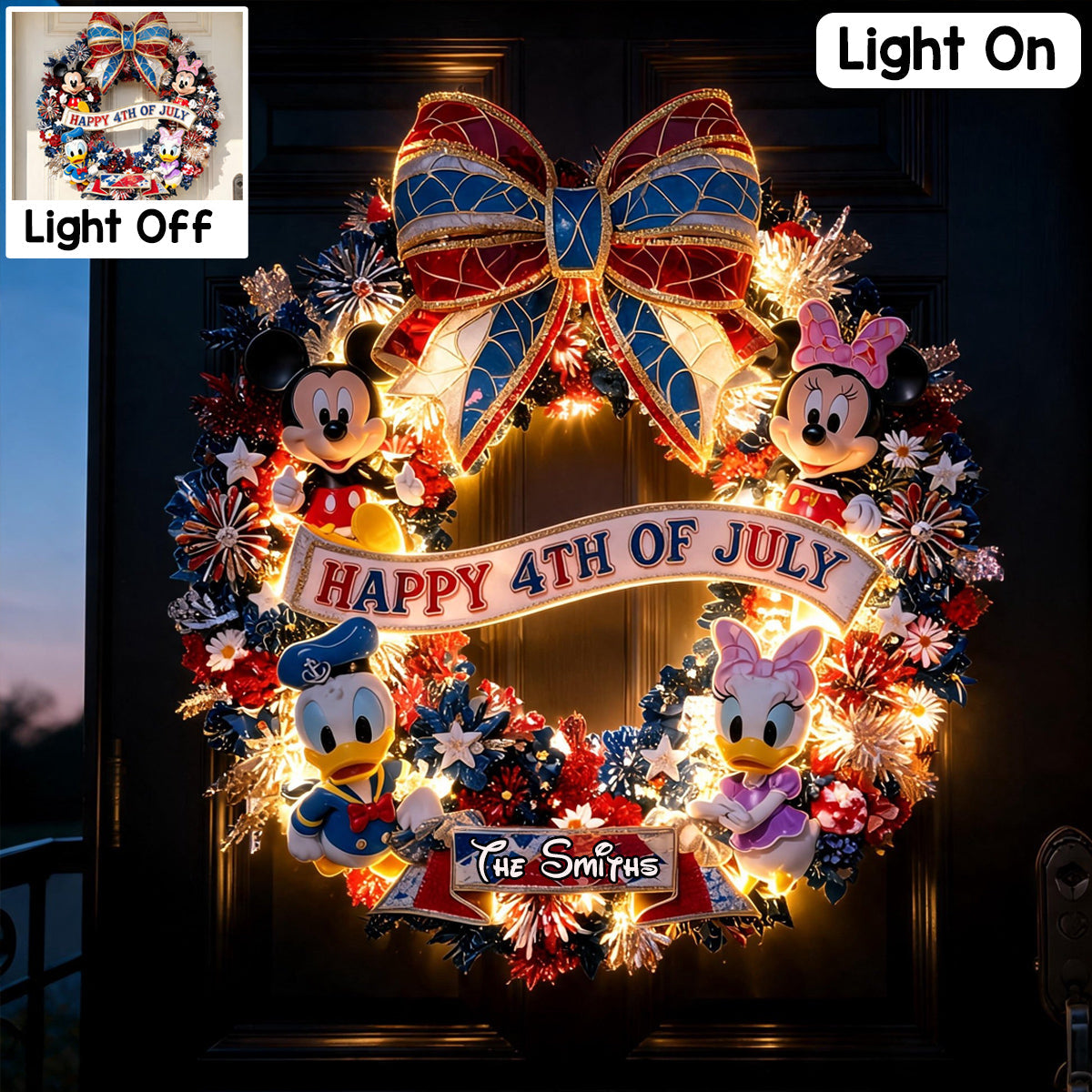 Personalized Acrylic LED Mouse Light Sign Gift for Kids LED Light Acrylic Sign GradoCreations