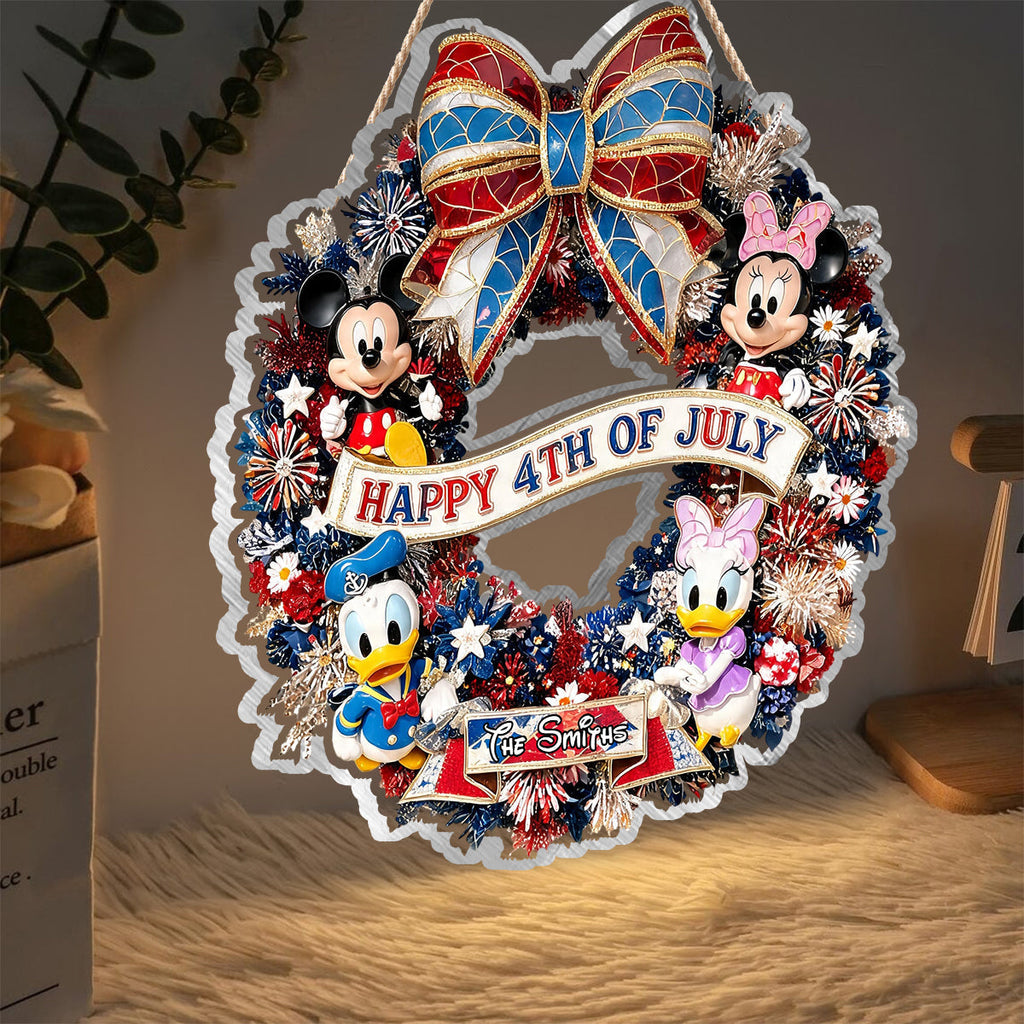 Personalized Acrylic LED Mouse Light Sign Gift for Kids LED Light Acrylic Sign GradoCreations
