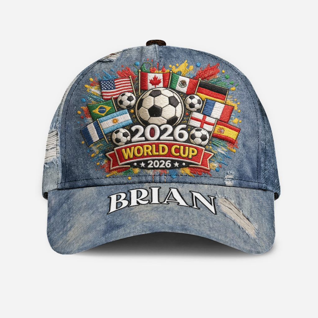 Personalized Classic Cap 2026 World Cup Gift for Soccer Lovers
