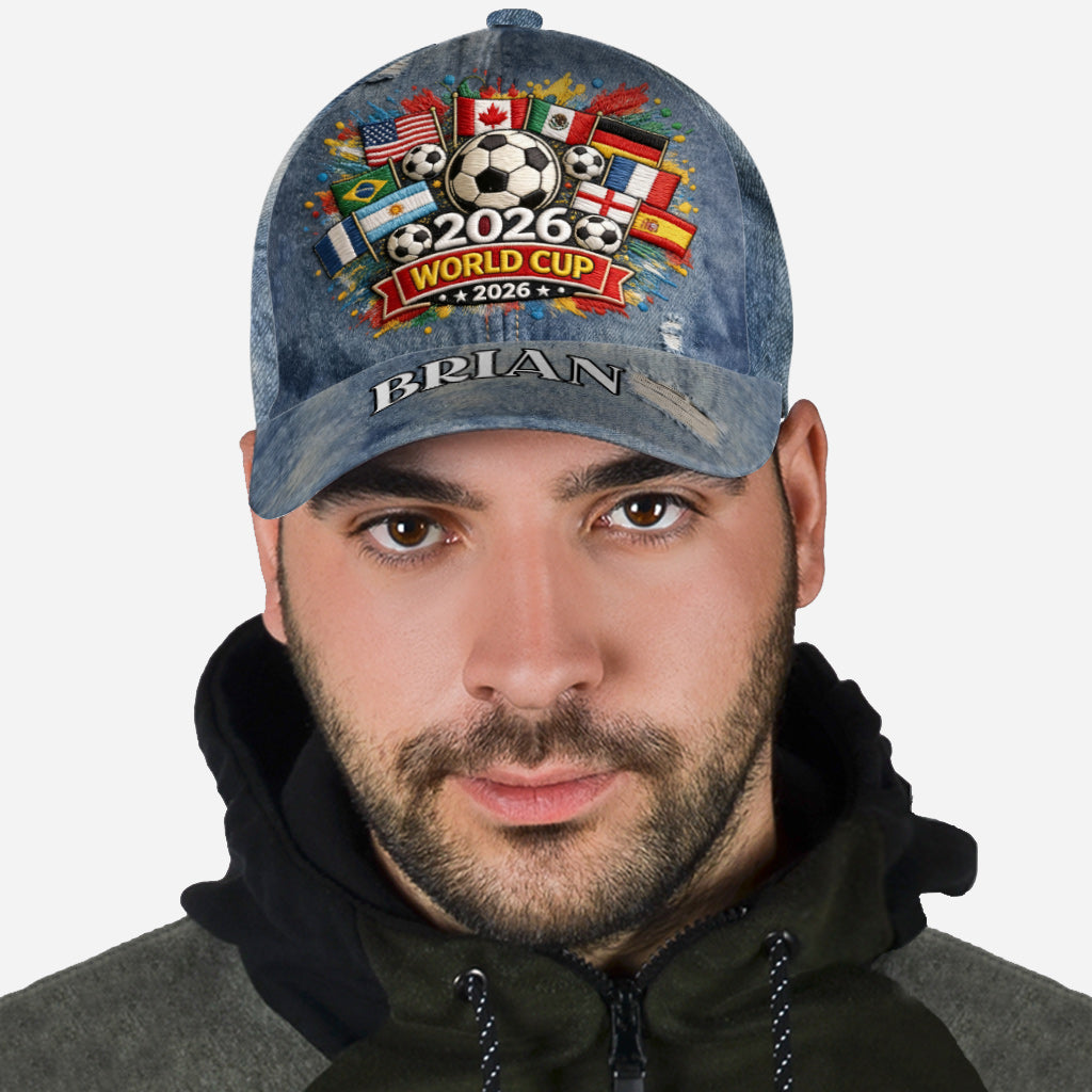 Personalized Classic Cap 2026 World Cup Gift for Soccer Lovers
