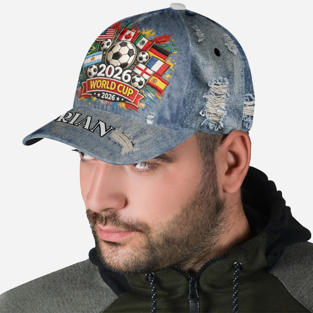 Personalized Classic Cap 2026 World Cup Gift for Soccer Lovers