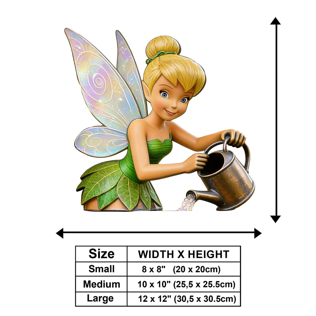 Personalized Fairy Garden Wooden Wall Sign Gift for Home Wooden Wall Mount Sign GradoCreations
