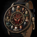 Personalized Horror Character Hand Watch Unique Halloween Gift Hand Watch GradoCreations