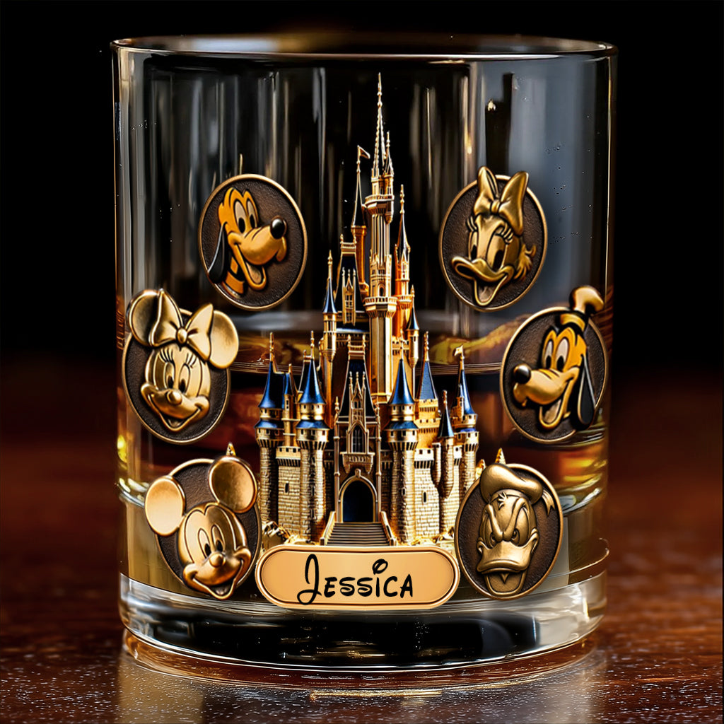 Personalized Whiskey Decanter Set Custom Name Gift for Dad Whiskey Decanter Set GradoCreations
