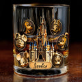 Personalized Whiskey Decanter Set Custom Name Gift for Dad Whiskey Decanter Set GradoCreations