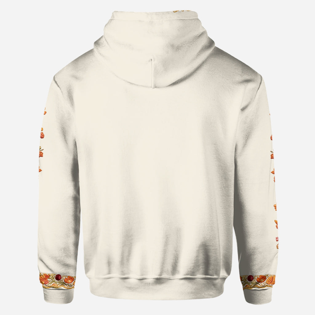 Personalized Fall-Themed All Over Shirt for Kids – Unique Design with Name All Over Shirt GradoCreations