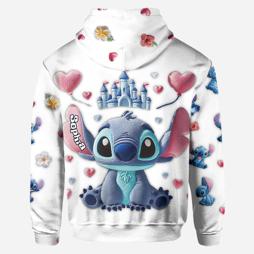 Personalized Ohana Hoodie and Leggings Set Custom Name Family Gift Hoodie & Leggings GradoCreations