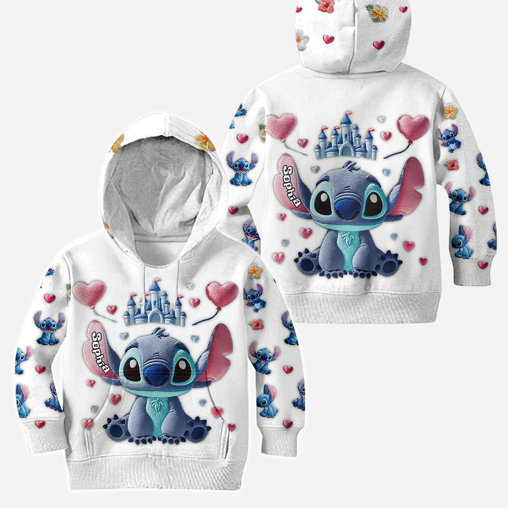 Personalized Ohana Hoodie and Leggings Set Custom Name Family Gift Hoodie & Leggings GradoCreations