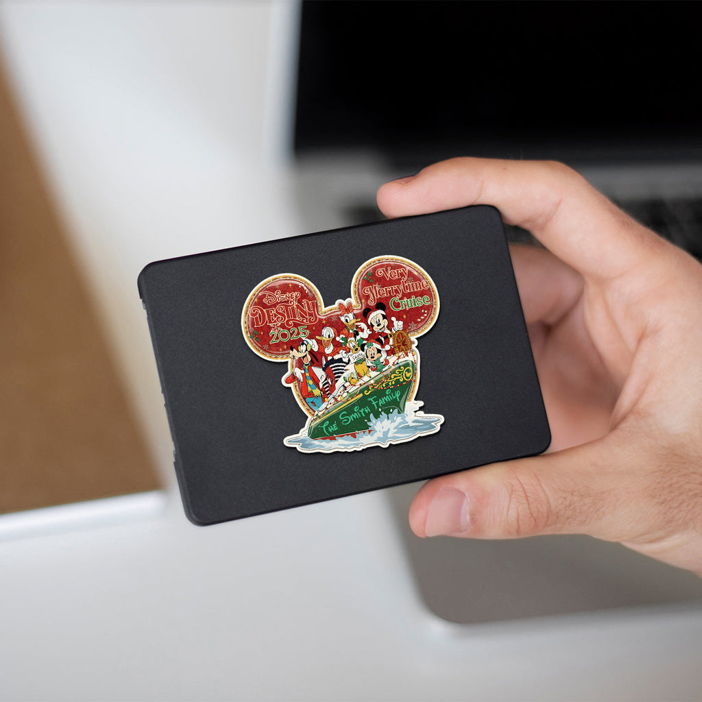 Personalized Disney Mickey Mouse Family Cruise Magnet Gift Magnet GradoCreations
