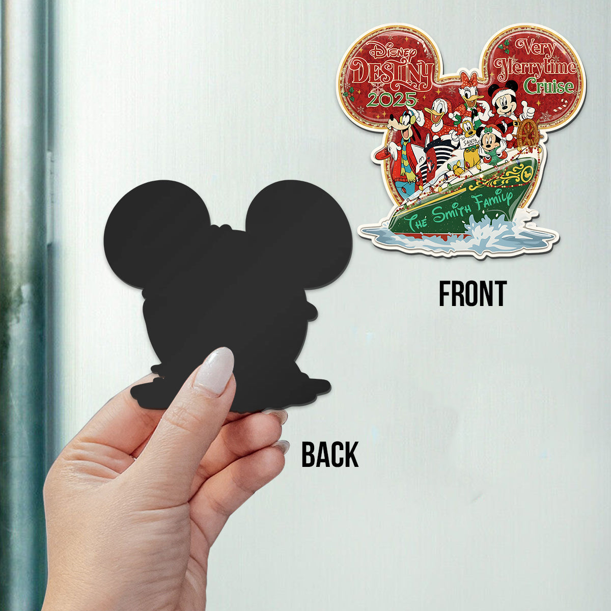 Personalized Disney Mickey Mouse Family Cruise Magnet Gift Magnet GradoCreations