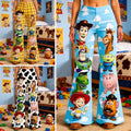 Personalized Toy Story Flare Leggings for Kids Custom Name Gift Flare Leggings GradoCreations