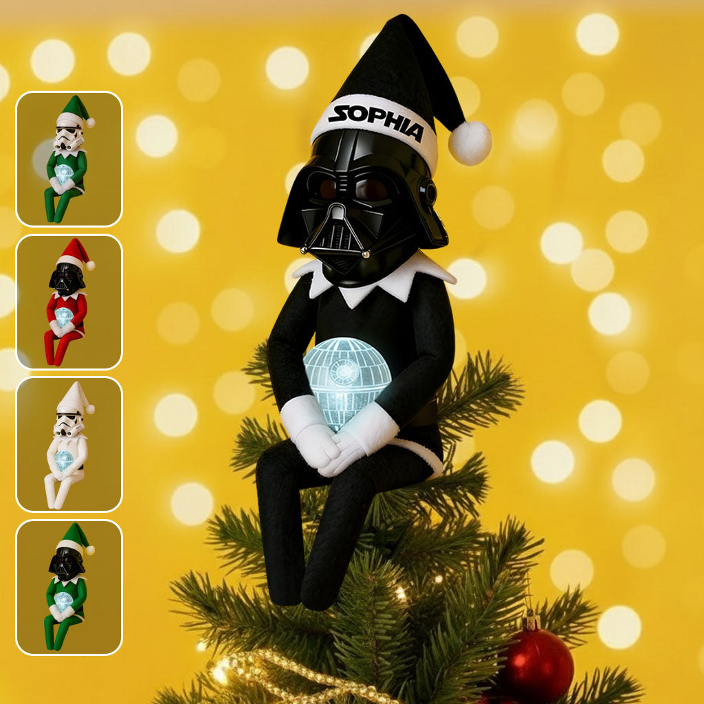 Personalized LED Acrylic Tree Topper Light for Christmas LED Light Tree Topper GradoCreations