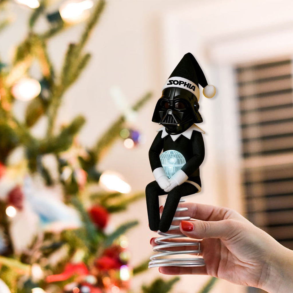 Personalized LED Acrylic Tree Topper Light for Christmas LED Light Tree Topper GradoCreations